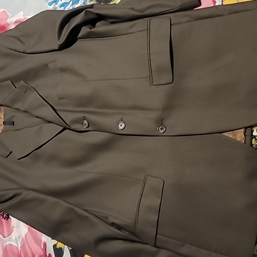 Olive Green Men's Suit